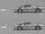 Pagani Huayra Codalunga Silver Metallic with Sunroof and Extra Wheels 1/64 Diecast Model Car CM Model CM64-CODALUNGA-03