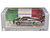 Pagani Huayra Codalunga Silver Metallic with Sunroof and Extra Wheels 1/64 Diecast Model Car CM Model CM64-CODALUNGA-03