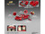 Pagani Utopia Red Metallic with Red Carbon Top 1/64 Diecast Model Car CM Model CM64-UTOPIA-ICHEMO