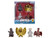 Set of 4 Diecast Figures Godzilla Franchise Metalfigs Series Jada 36699