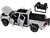 2023 Toyota Tundra TRD 4x4 Pickup Truck Cement Gray with Sunroof and Wheel Rack 1/24 Diecast Model Car H08555R-CM