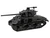 M4 Sherman 76 Long Barrell Tank Black Camouflage Black Bandit Series 30 1/64 Diecast Model Car Greenlight 28170D