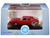 1969 Dodge Charger Daytona Red with White Stripe 1/87 (HO) Scale Diecast Model Car Oxford Diecast 87DD69005