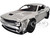 2018 Dodge Challenger SRT Hellcat Widebody Chrome Custom Wrap Series 1/24 Diecast Model Car Motormax 79095