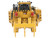 CAT Caterpillar D11 Track Type Dozer TKN Design Yellow High Line Series 1/87 (HO) Diecast Model Diecast Masters 85777