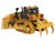 CAT Caterpillar D11 Track Type Dozer TKN Design Yellow High Line Series 1/87 (HO) Diecast Model Diecast Masters 85777