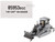 CAT Caterpillar D5 Track Type Dozer Centennial Gray with Operator High Line Series 1/87 HO Diecast Model Diecast Masters 85953BGC