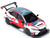 Honda Civic Type R TCR Presentation White with Graphics 1/64 Diecast Model Car Pop Race PR640153