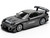 Mazda RX7 FD RE Amemiya Widebody RHD Right Hand Drive Gunmetal Gray Metallic with Carbon Hood 1/64 Diecast Model Car Pop Race PR640255