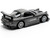 Mazda RX7 FD RE Amemiya Widebody RHD Right Hand Drive Gunmetal Gray Metallic with Carbon Hood 1/64 Diecast Model Car Pop Race PR640255