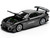 Mazda RX7 FD RE Amemiya Widebody RHD Right Hand Drive Gunmetal Gray Metallic with Carbon Hood 1/64 Diecast Model Car Pop Race PR640255