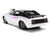 1970 Ford Mustang Boss 429 Black and White with Graphics Bigtime Muscle Series 1/24 Diecast Model Car Jada 36590