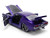 1971 Chevrolet Camaro Z 28 Purple Metallic with Black Hood Bigtime Muscle Series 1/24 Diecast Model Car Jada 36592