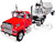Ford LTL 9000 Day Cab with Heil Pneumatic Tank Trailer Heil Red 1/64 Diecast Model DCP/First Gear 60-2103
