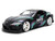 2020 Toyota GR Supra HKS Matt Black with Graphics JDM Tuners Series 1/24 Diecast Model Car Jada 37023