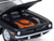 1970 Plymouth Cuda AAR Black with Gray Stripes Barrett Jackson Series 16 1/64 Diecast Model Car Greenlight 37330E