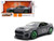 2024 Ford Mustang RTR Gray with Green Wheels Bigtime Muscle Series 1/24 Diecast Model Car Jada 36593
