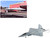 Northrop YF 23 Black Widow II Stealth Fighter Aircraft #87 0801 PAV 2 1990 United States Air Force Air Power Series 1/72 Diecast Model Hobby Master HA2850