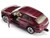 Porsche Macan Turbo Maroon Metallic and Dethleffs Exclusiv Emotion Caravan with Figures and Camp Accessories Set 1/55 Diecast Models Siku SK2542