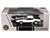 1972 De Tomaso Pantera White and Black 1/64 Diecast Model Car Paragon Models PA-55646