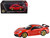 2025 Porsche 911 GT3 992 2 Guards Red with Carbon Stripe and Gold Wheels 1/64 Diecast Model Car Paragon Models PA-55871