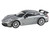 2025 Porsche 911 GT3 992 2 GT Silver Metallic with Carbon Stripe 1/64 Diecast Model Car Paragon Models PA-55872