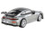2025 Porsche 911 GT3 992 2 GT Silver Metallic with Carbon Stripe 1/64 Diecast Model Car Paragon Models PA-55872