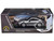 2025 Porsche 911 GT3 992 2 GT Silver Metallic with Carbon Stripe 1/64 Diecast Model Car Paragon Models PA-55872