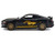 2018 Ford Mustang GT 5 0 Black with Gold Stripes and Graphics Midnight Eclipse Series 1/24 Diecast Model Car Motormax 79204
