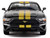 2018 Ford Mustang GT 5 0 Black with Gold Stripes and Graphics Midnight Eclipse Series 1/24 Diecast Model Car Motormax 79204