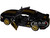 2018 Ford Mustang GT 5 0 Black with Gold Stripes and Graphics Midnight Eclipse Series 1/24 Diecast Model Car Motormax 79204