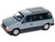 1987 Plymouth Voyager Van Ice Blue Metallic and Twilight Blue Metallic 2 Tone with Blue Interior Mighty Minivans Series 1/64 Diecast Model Car Auto World 64512-AWSP197A