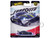 Aston Martin Vantage GTE Dark Gray Metallic with Lime Green Stripes Euro Speed Series Diecast Model Car Hot Wheels JBK76