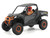 Can Am Commander XT P 1000R Gray and Orange with Driver Figure 1/32 Diecast Model BRP Models 60029