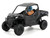 Can Am Commander XT 1000R Matt Black with Driver Figure 1/32 Diecast Model BRP Models 60030