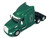 Peterbilt 579 Sleeper Cab Green Metallic 1/87 (HO) Plastic Model Car HO Logistics HL-57905