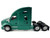 Kenworth T680 Sleeper Cab Green Metallic 1/87 (HO) Plastic Model Car HO Logistics HL-68005
