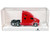 Kenworth T680 Sleeper Cab Red 1/87 (HO) Plastic Model Car HO Logistics HL-68008
