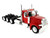 Peterbilt 589 3 Axel Day Cab Red 1/87 (HO) Plastic Model Car HO Logistics HL-589082