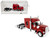 Kenworth W990 with Stand Up Sleeper Cab Red 1/87 (HO) Plastic Model Car HO Logistics HL-990085