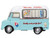 Bedford CA Ice Cream Van Mister Softee Light Blue with White Top 1/148 (N) Scale Diecast Model Car Oxford Diecast NCA021