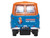 Ford 400E Van RHD Right Hand Drive Fordson Super Service Blue and Orange 1/148 (N) Scale Diecast Model Car Oxford Diecast NFDE011