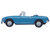 MG MGB Roadster RHD Right Hand Drive Iris Blue 1/148 (N) Scale Diecast Model Car Oxford Diecast NMGB004