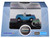 MG MGB Roadster RHD Right Hand Drive Iris Blue 1/148 (N) Scale Diecast Model Car Oxford Diecast NMGB004