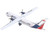 ATR 72 200 Commercial Aircraft Cubana Airlines CU T1548 White with Red and Blue Stripes 1/400 Diecast Model Airplane GeminiJets GJ2222