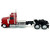 Peterbilt 589 2 Axel Day Cab Red 1/87 (HO) Plastic Model Car HO Logistics HL-589081