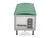 Covered Grain Trailer White with Green Tarp Nutrena Feeds 1/87 (HO) Plastic Model Car HO Logistics HL-464