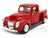1940 Ford Pickup Truck Red 1/24 Diecast Model Car Motormax 73234