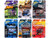Street Freaks 2025 Release 1 Set B of 6 Cars 1/64 Diecast Model Cars Johnny Lightning JLSF027B