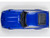 Nissan Fairlady Z RHD Right Hand Drive Akuma No Z Blue Metallic Wangan Midnight Comic #1 Version Manga 1/64 Diecast Model Car Autoart 20685